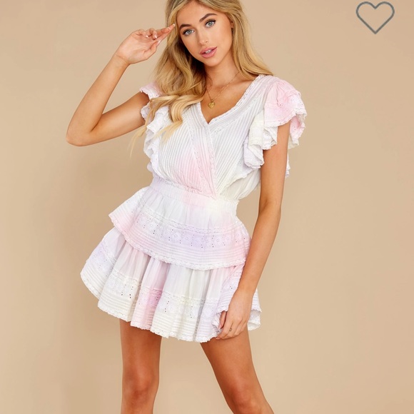 LoveShackFancy- small, Gwen dress in multi dye. - Picture 4 of 10